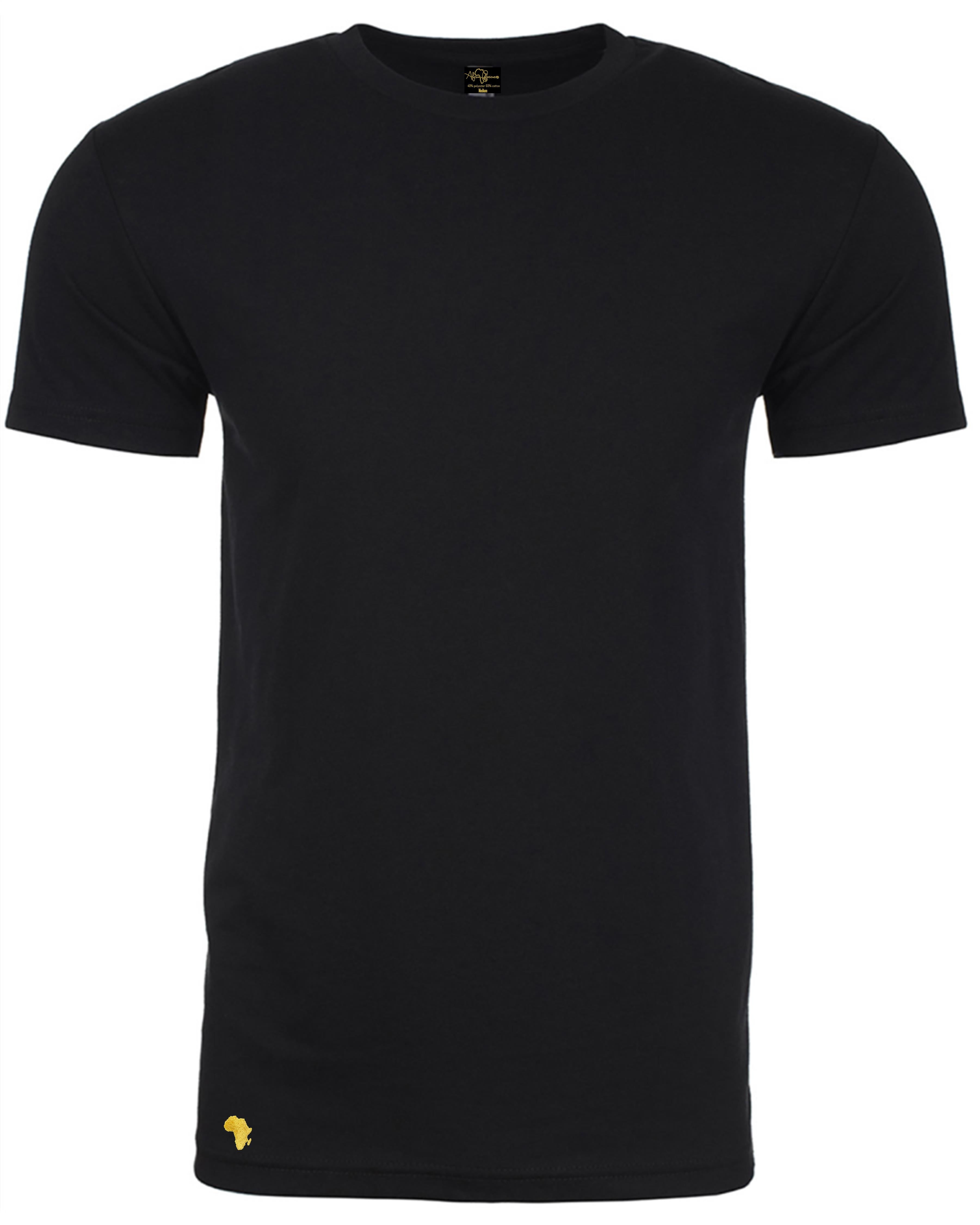 Africa Forever Original Plain T-shirt 4 packed bundle. Premium quality-shirt with our original tag and embroidery gold map of Africa at the bottom right for authentication.  Comes in all sizes, good for everyday and any event. 
